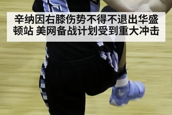 辛纳因右膝伤势不得不退出华盛顿站 美网备战计划受到重大冲击